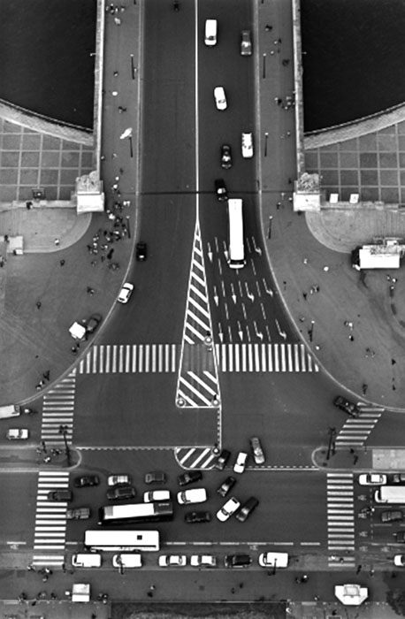 Looking Down From The Eiffel Tower - Ann Rhoney